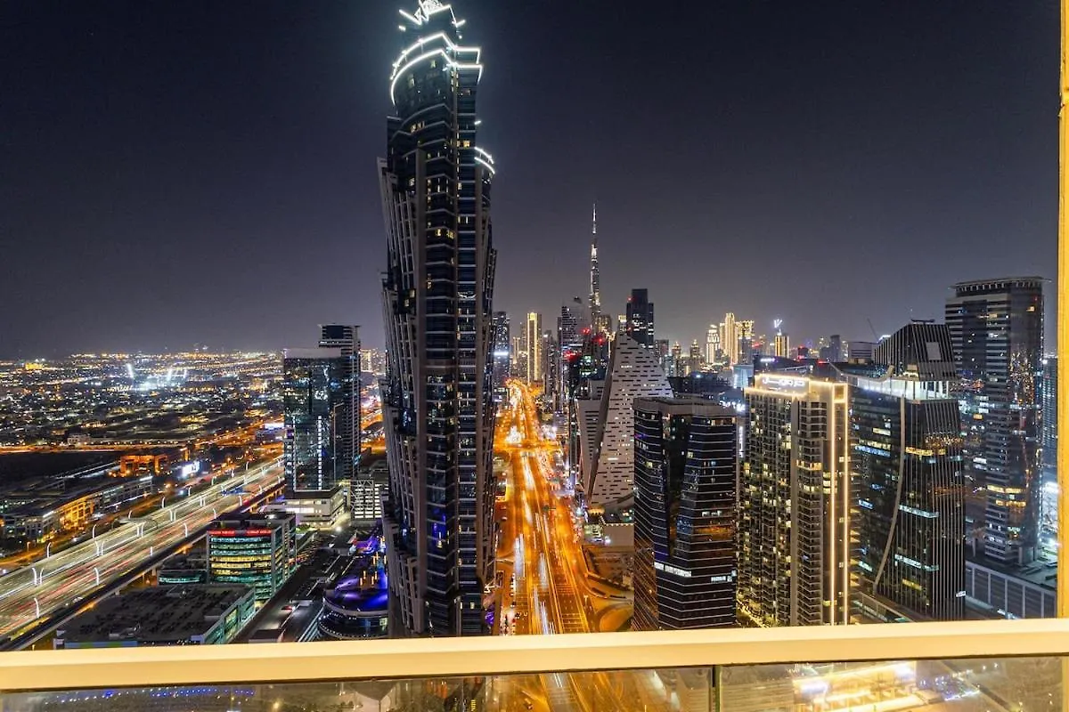Burj Khalifa View Apartment In Business Bay Dubai