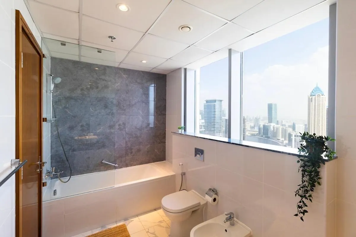 Burj Khalifa View Apartment In Business Bay Dubai