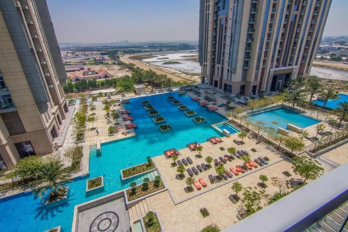 Burj Khalifa View Apartment In Business Bay Дубай ОАЭ