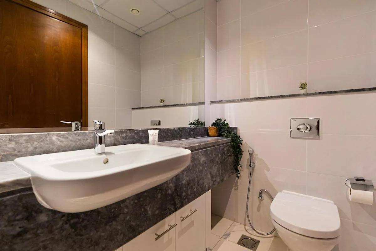 Burj Khalifa View Apartment In Business Bay Дубай