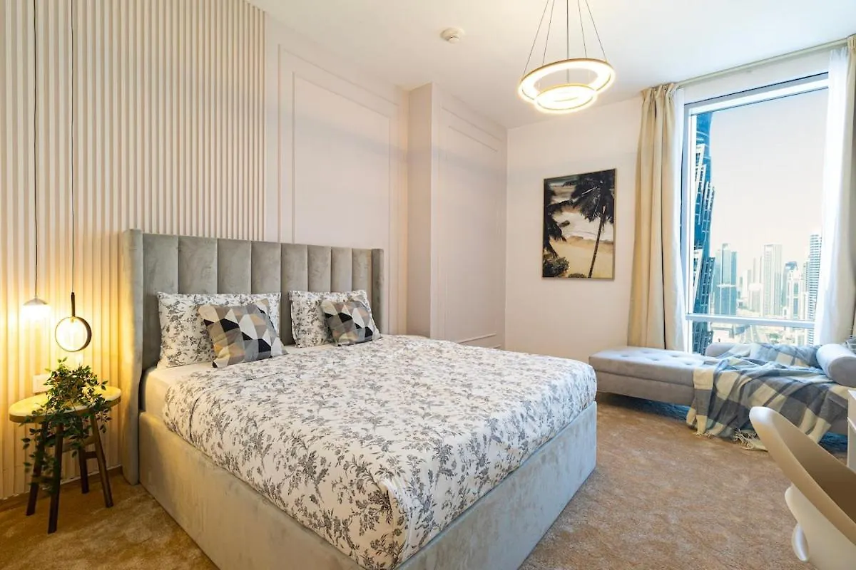 Burj Khalifa View Apartment In Business Bay Дубай ОАЭ