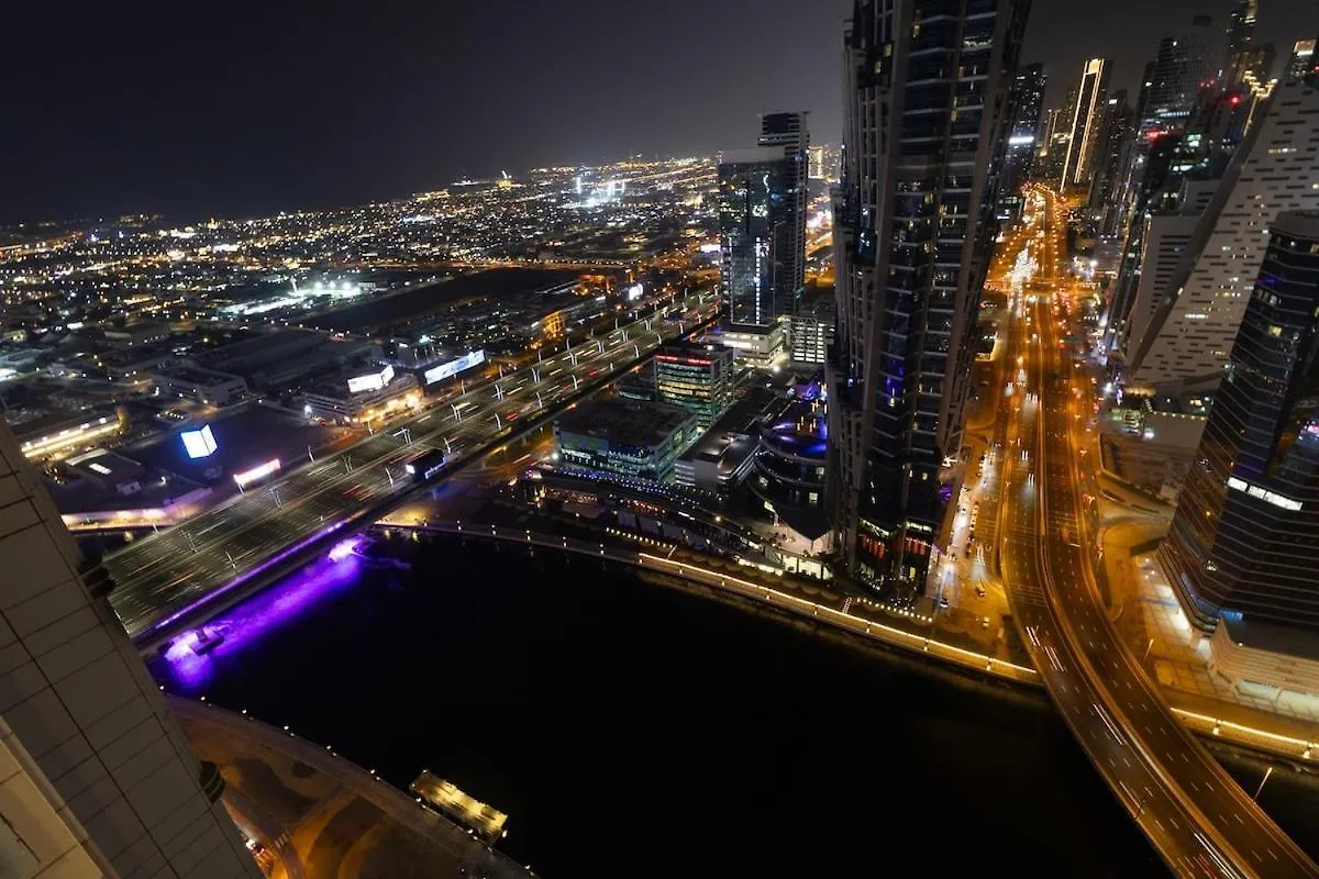 Burj Khalifa View Apartment In Business Bay Дубай ОАЭ