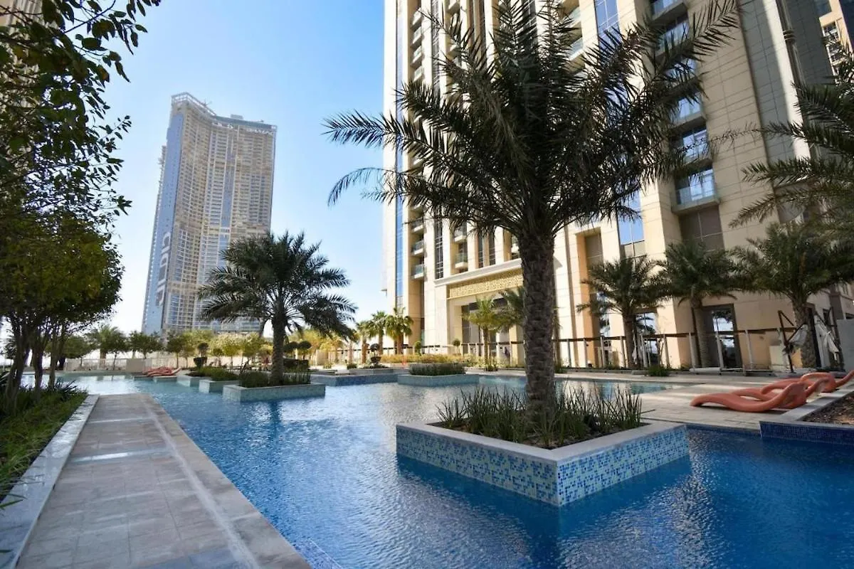 Burj Khalifa View Apartment In Business Bay Дубай ОАЭ