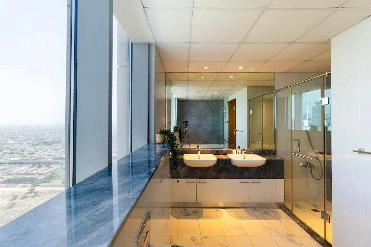 Burj Khalifa View Apartment In Business Bay Дубай
